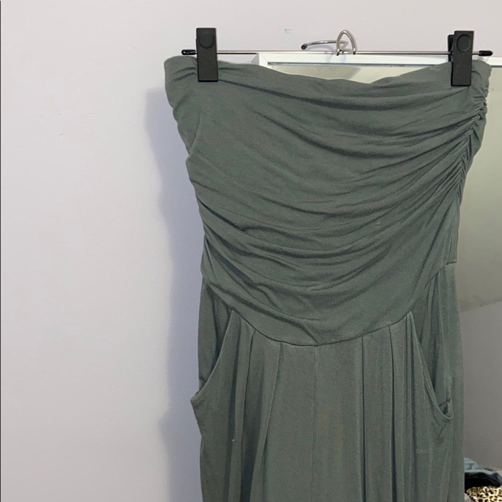 Olive green jumpsuit